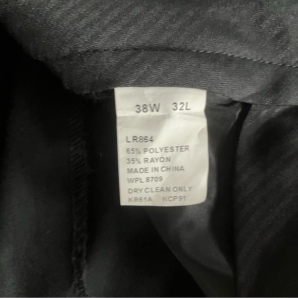 Kenneth Cole Reaction Men's Suit Separates Trousers, Black, Excellent condition - Picture 5 of 8